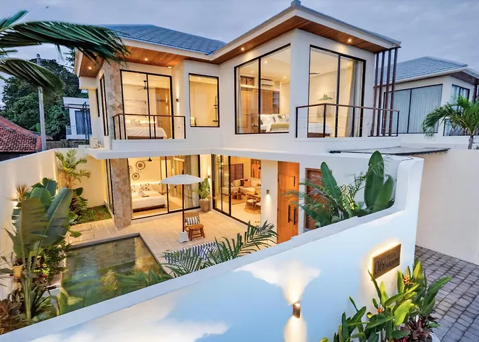Ferienhaus Modern Luxury 3br - Minutes To Kedungu Tanah Lot